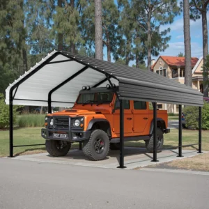 12 ft. W x 15 ft. D Heavy Duty Carport